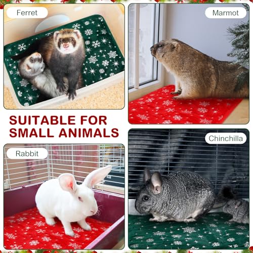 4 Pack Self Heating Cat Bed Cat Self Warming Pad with Removable Cover Extra Warm Thermal Pet Pad Washable Pet Crate Mat Anti Slip Kennel for Indoor Outdoor Pets (16 x 20 Inches)