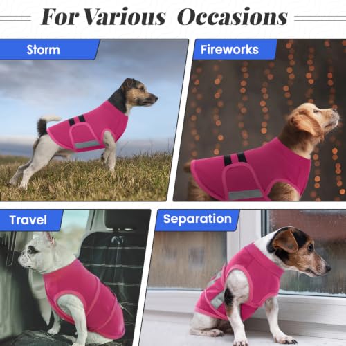 Dog Anxiety Relief Coat (RoseRed / X-Large)