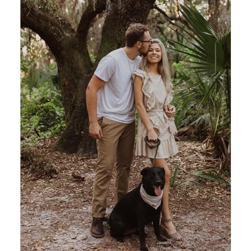 Heavy Duty Slip Lead No Pull Leash w Leather (Drak Green / 4 Feet)