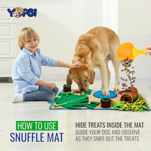 Snuffle Mat for Dogs Large Breed 39.4''x23.6''
