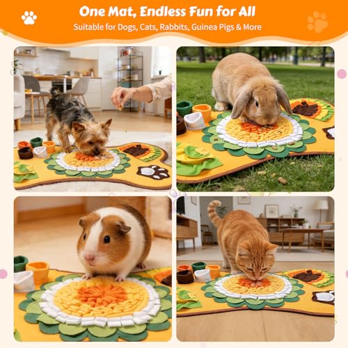 Snuffle Mat for Dogs (Bone)