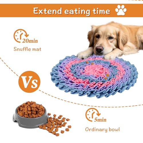 2 Pcs Snuffle Mat for Dogs
