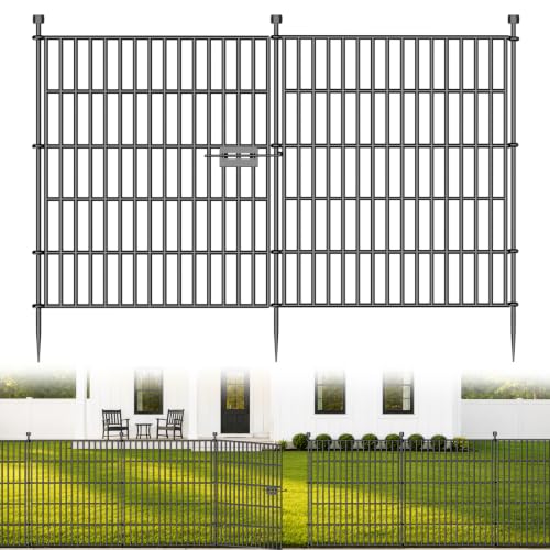 No Dig Garden Fence Outdoor for Yard (32 in(H) X 11.8 ft(L))