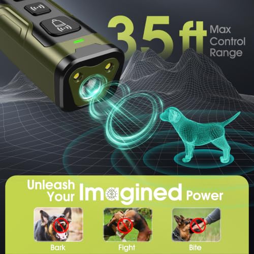 Stop Dog Barking Fast & Safely (Green)