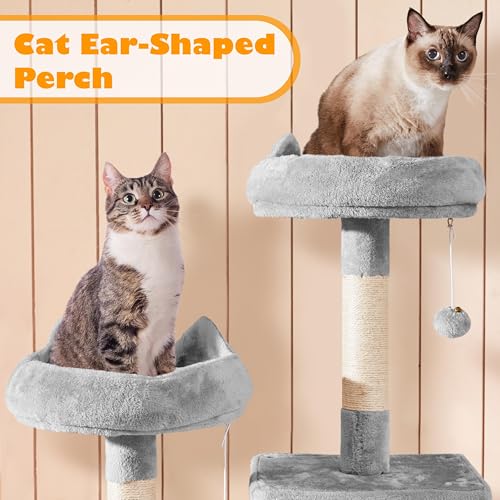 Cat Tree Tower (70.5in / Light Gray)