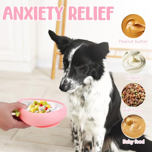 Freeze Dog Lick Bowl (S / B- Pink)