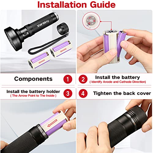 Black Light UV Flashlights