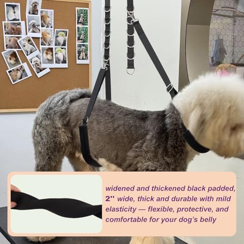 Dog Grooming Belly Strap (Light Pink)