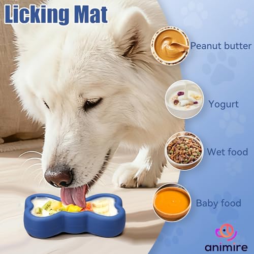Lick Mat for Dogs (L / A-Dark blue)