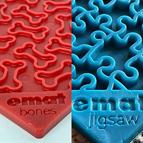 Red Bones & Blue Jigsaw eMat Bundle (Red Bones & Blue Jigsaw / Large)