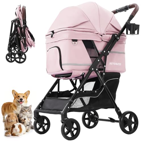 Dog Stroller with No (Pink)