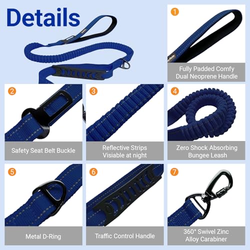 Dual Handle Bungee No (Dark Blue)