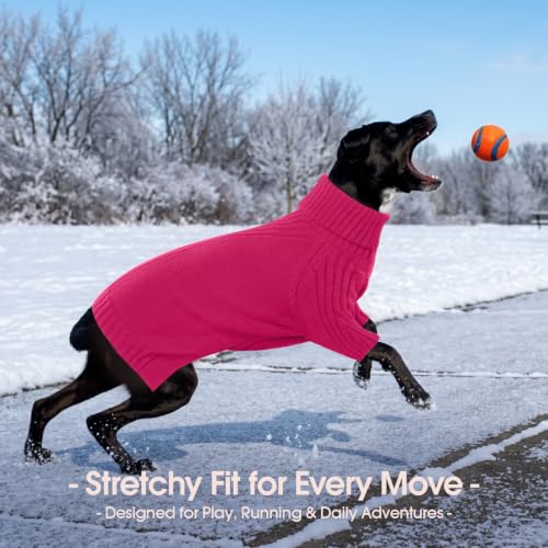 XXL Dog Sweater (Rosered / XX-Large)