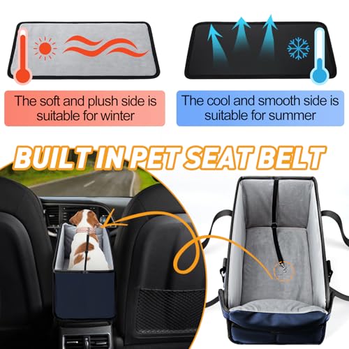 Portable Dog Car Seat for Small Dogs