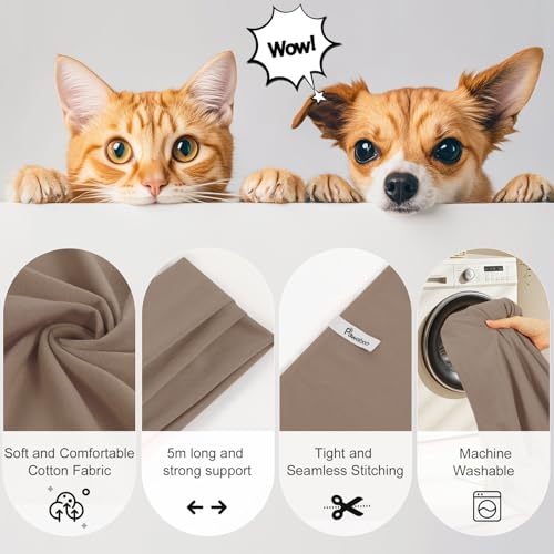 Pet Sling Carrier for Small Dogs and Cats (Brown)