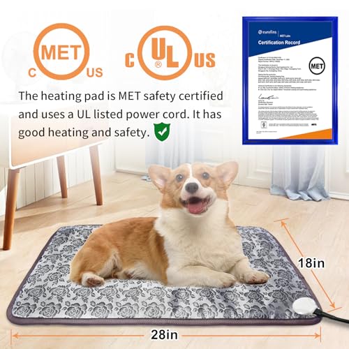 Heated Dog Bed (L:28*18")