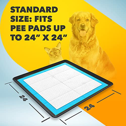 Dog Pee Pad Holder (Black / 2 Pack)