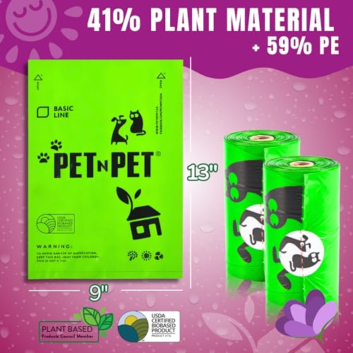 Dog Poop Bags Rolls (1 Count (Pack of 540))