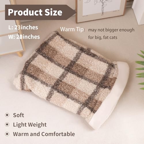 Cat Bed Cave Sleeping Bag (khaki)