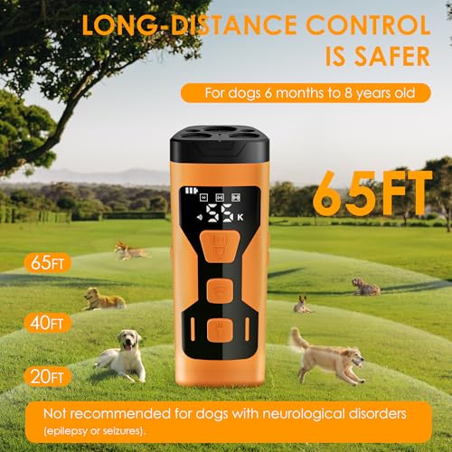 Anti Barking Device for Dogs (Orange)