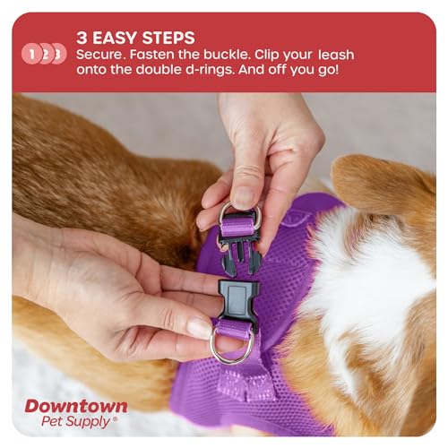 Step in Dog Harness (X-Small / Purple)