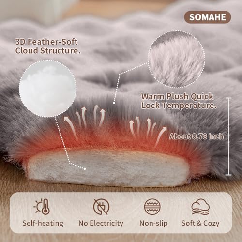 Cat Sleeping Bag for Indoor Cats (21.0"L x 17.0"W x 3.0"Th / Grey)