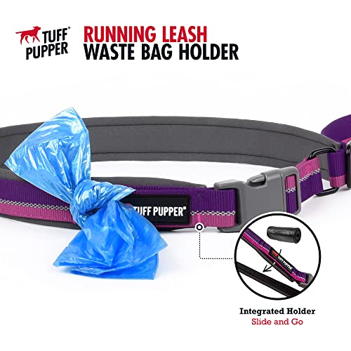 Hands Free Adjustable Length Dog Leash (Punch Purple)