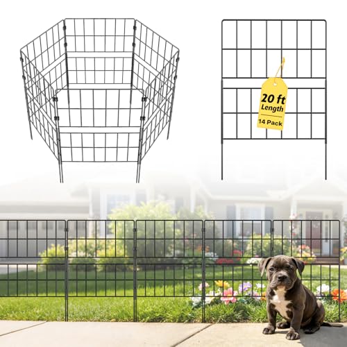 Tall Garden Fence 31.5 in (14 Pack, 20 ft(L) X 31.5 in(H))