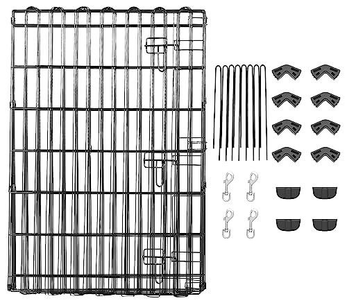 Foldable Metal Exercise Dog Playpen (Single Door)