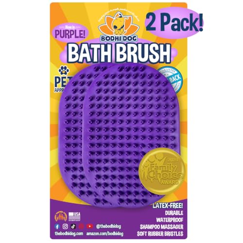 Shampoo Brush (2 Pack / Purple)