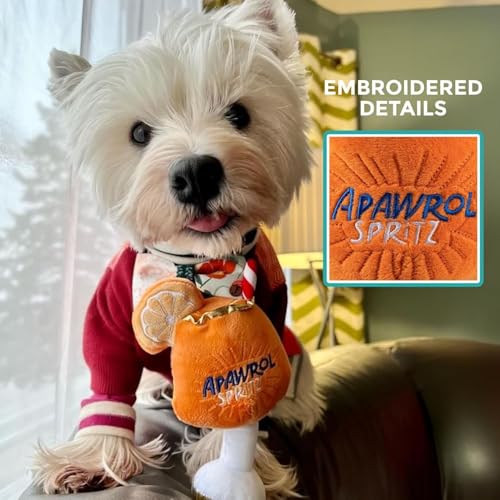 Cocktail Hour Plush Dog Toy (Cocktail Hour (Multi))