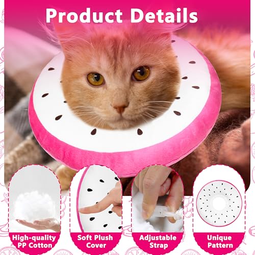 Cat Cone Collar Soft (Dragonfruit / Medium)