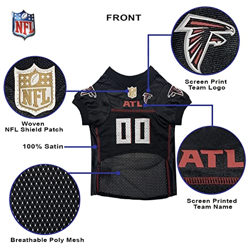 NFL NFC South Mesh Jersey for Dogs (X-Large / Atlanta Falcons)