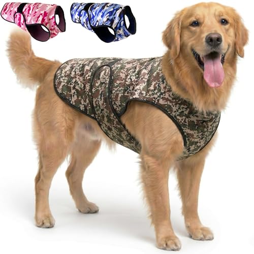 Dog Cooling Vest (Green Camo / X-Large (Pack of 1))