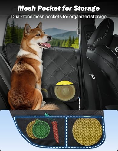 Car Door Protector for Dogs for 2018 (Fit for 2018-2026 Wrangler JL/ Gladiator JT)