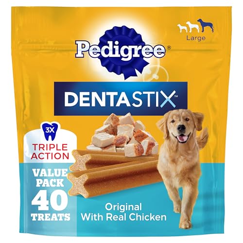 Dentastix Large Breed Dental Dog Treats (40 Count (Pack of 1))