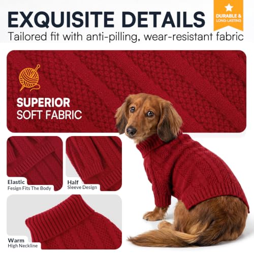 XXL Dog Sweater (XX-Large / Red)