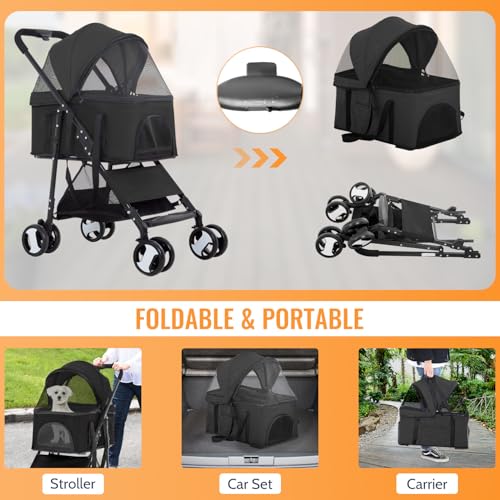 4 Wheels Multi (Black / 4 Wheels)