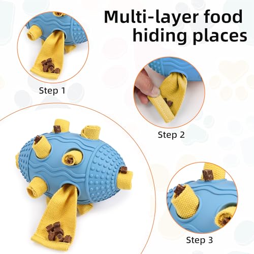 Interactive Dog Toy (Light Blue)