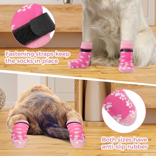 Non Slip Dog Socks Prevent Licking Paws (XS)