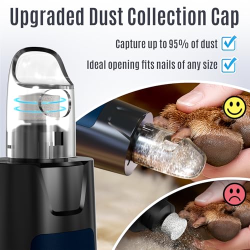 New 6 Speed Dog Nail Grinder (Dark Blue)