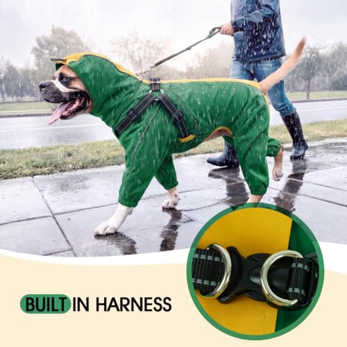 Waterproof Dog Jacket (Green / XX-Large)