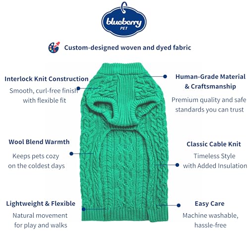 Dog Sweater Award (20 inch (Pack of 1) / Emerald)