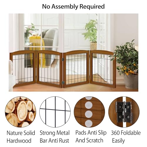 4 Panel Extra (24"Height-4 Panel / Oak Cherry)