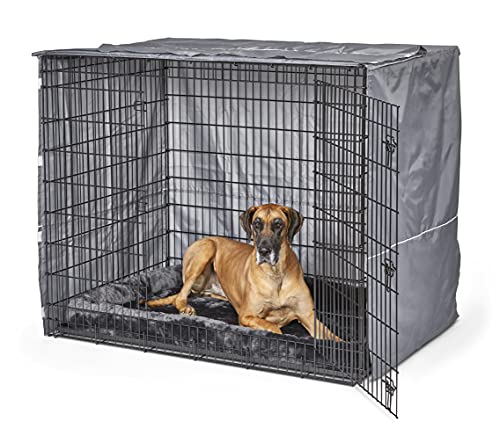 Midwest Homes for Pets XXL Dog Crate Cover (Gray / 54-Inch)