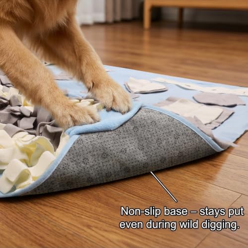 Snuffle Mat for Dogs (Blue / Large 38x38 inch)