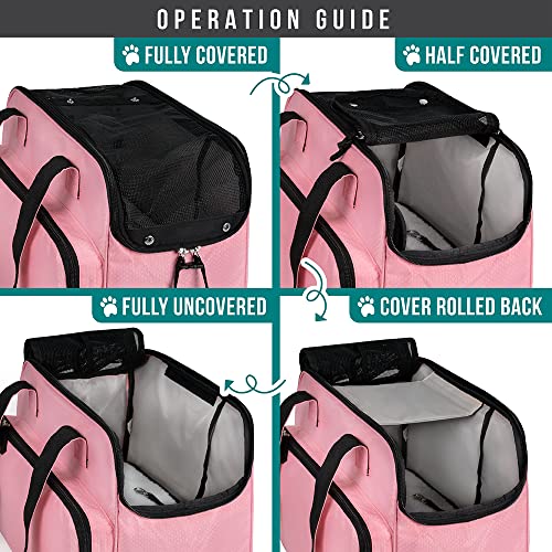 Small Dog Purse Carrier (Pink)
