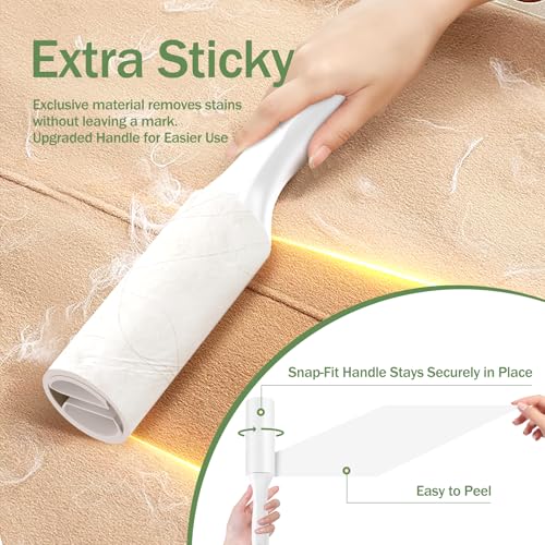 Mini Lint Roller 4 Pack for Pet Hair