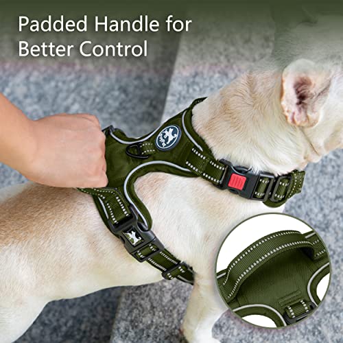 No Pull Dog Harness (XS / Military Green)