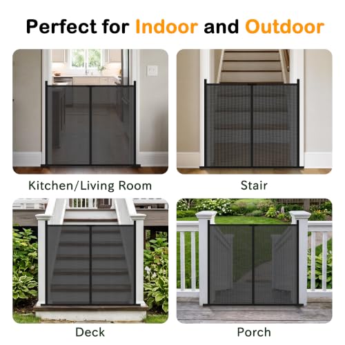 Mesh Dog Gate for Doorways&Stairs